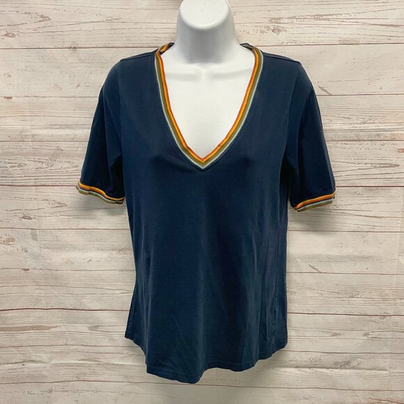 Faherty Marin cotton tee - Picture 1 of 9